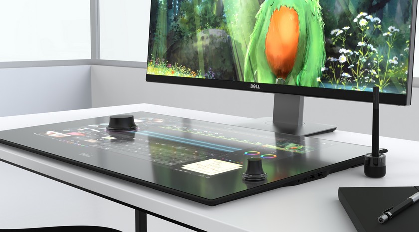 «Умный» стол Dell Canvas бросает вызов Surface Studio