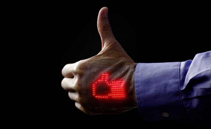 "Electronic skin" is a health monitor that is always with you