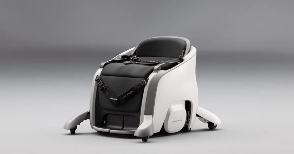 Honda presenta una sedia elettrica per cuffie AR