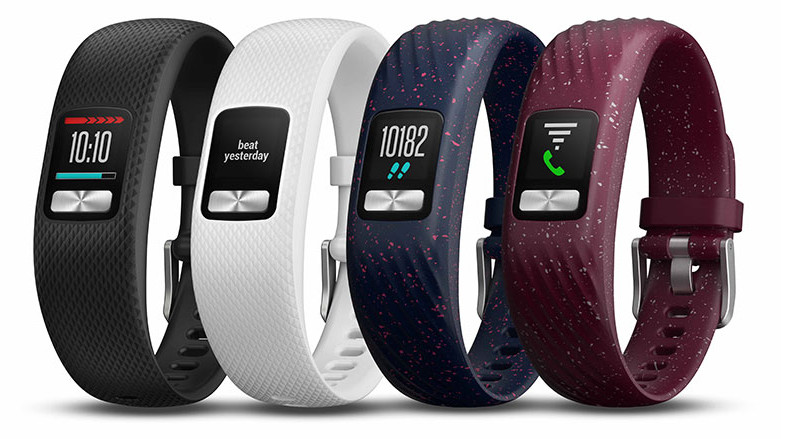 Fitness bracelet Garmin Vivofit 4: color screen and a year without recharging