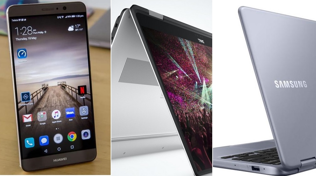 The results of the week: a Samsung laptop with a rotating display, Galaxy Note 8 is suddenly updated to Android 8.0 and other important news