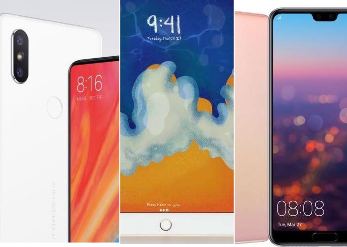 Итоги недели: Huawei представила флагманы P20, P20 Pro и Mate RS, Apple 9,7-дюймовый  iPad 2018, а Xiaomi безрамочный Mi MIX 2s
