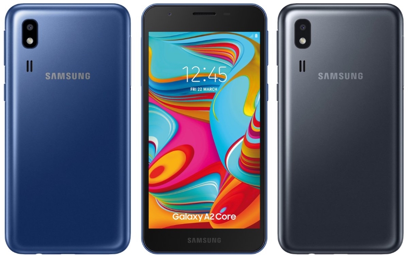 Galaxy A2 Core появился на рендерах: новый ультрабюджетник Samsung с Android Go