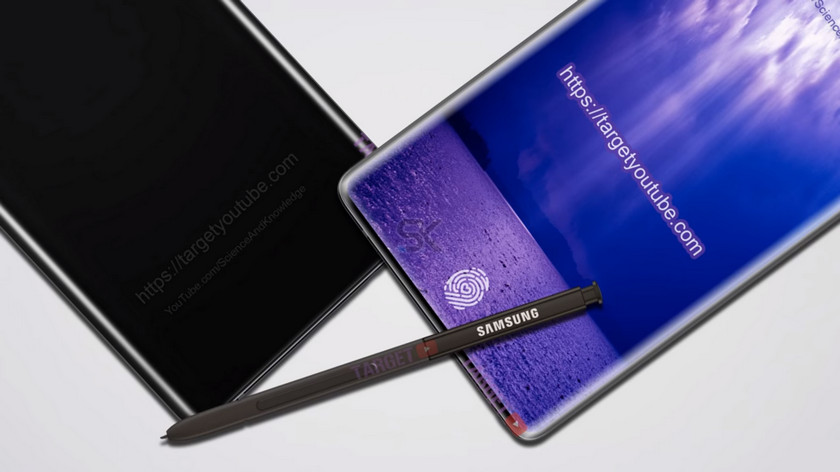 Samsung thinks over the display scanner of prints in Galaxy Note 9
