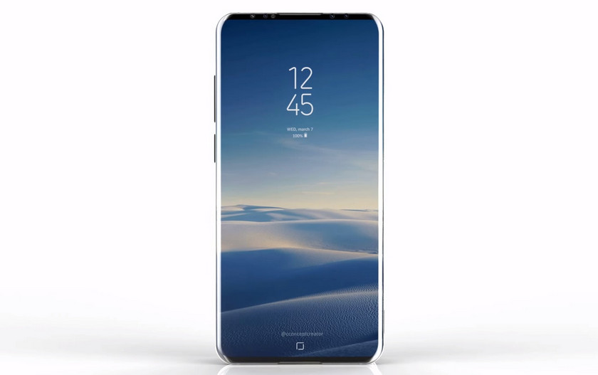 Samsung утвердила дизайн Galaxy S10 с дисплейным сканером отпечатков пальцев