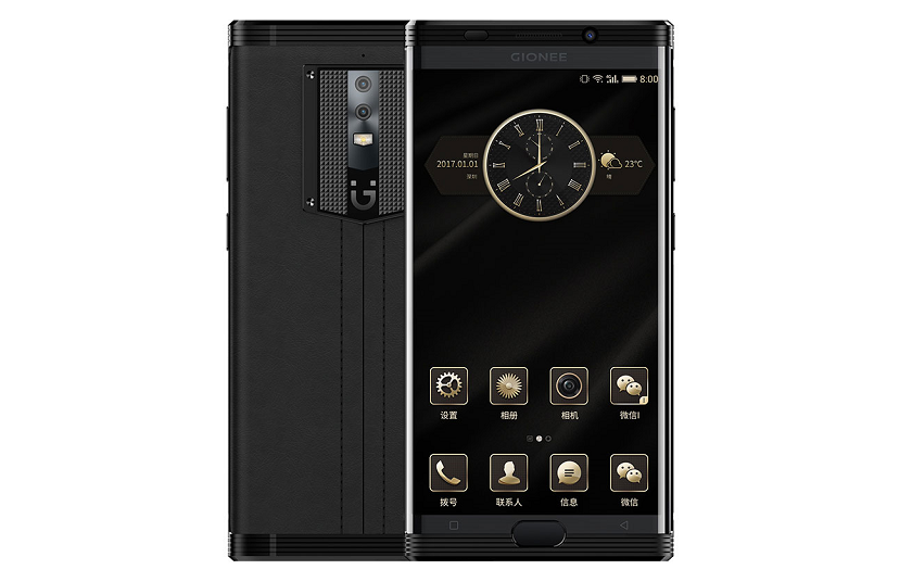 Статусный смартфон Gionee M2017 с батареей на 7000 мАч представили официально