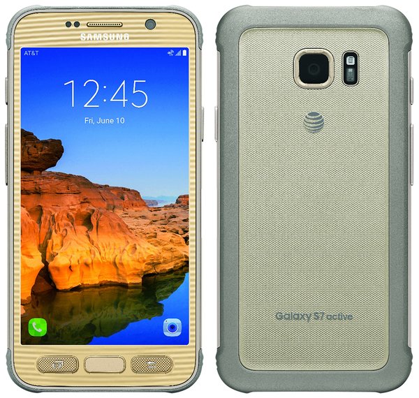 «Золотой» Samsung Galaxy S7 Active на рендерах