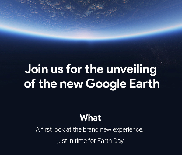 Google представит новую версию Google Earth 18 апреля