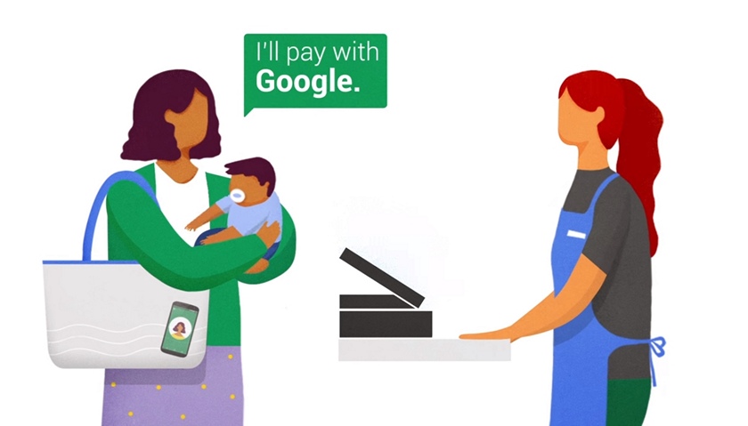 Google предлагает оплачивать покупки, не доставая смартфон