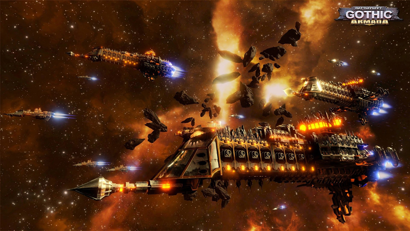 Требования и новый трейлер игры Battlefleet Gothic: Armada по вселенной Warhammer 40,000