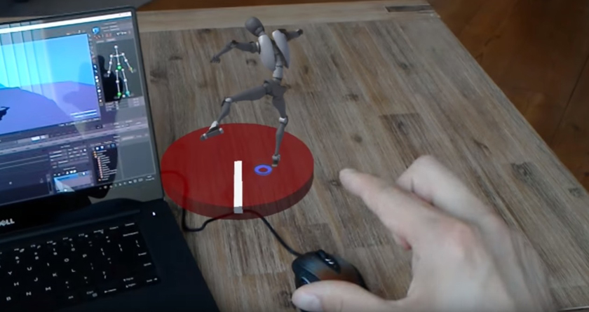 Пакет для анимации 3D-персонажей Autodesk MotionBuilder работает на HoloLens