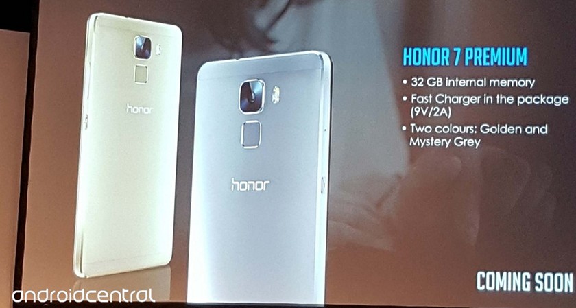 Флагман Honor 7 Premium готовится к анонсу в Европе