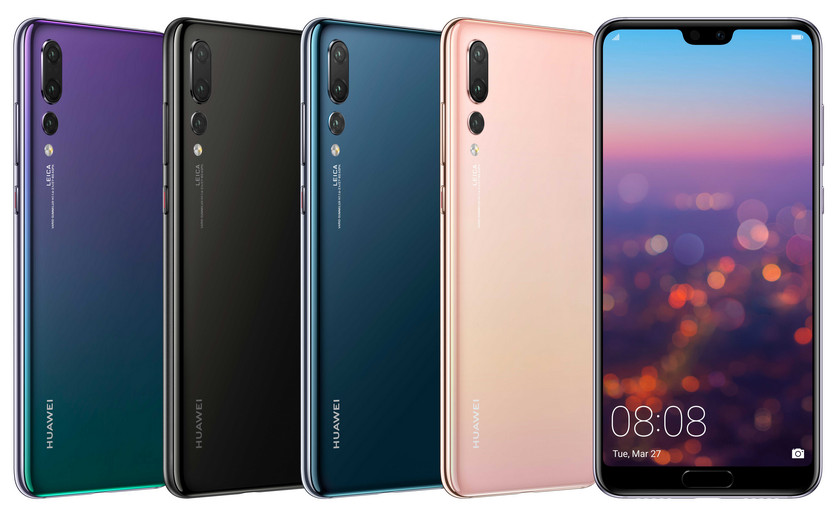The announcement of Huawei P20 and P20 Pro: a triple 40-megapixel camera to the elder, a "fringe" for everyone