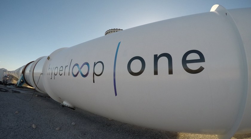 Hyperloop One провела испытания сверхзвукового поезда Hyperloop в вакууме