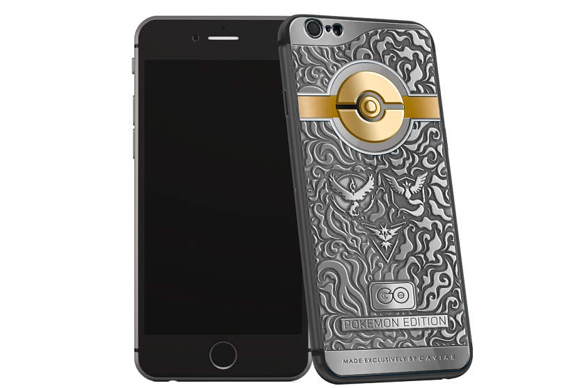 Представлен люксовый золото-платиновый iPhone 6S Pokemon Go Edition 