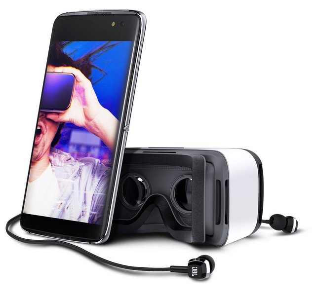 Смартфон Alcatel Idol 4S с VR-шлемом выходит в России