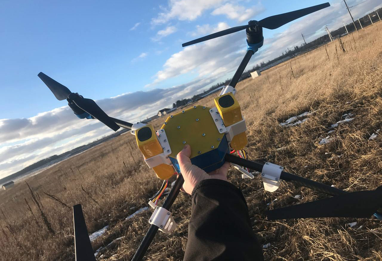 "Buchanskaya Ptashka" - Ukrainian drone for reconnaissance and air attack