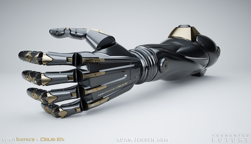 Eidos-Montréal и Open Bionics выпустят протезы как в Deus Ex