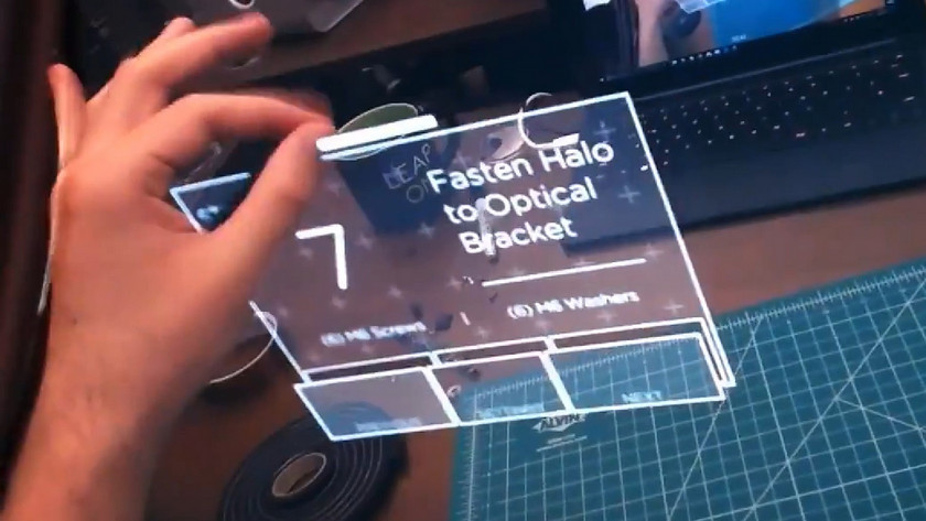 Leap Motion showed AR-interface in the style of Iron Man