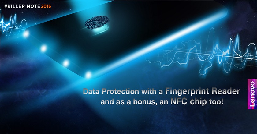 Новый тизер смартфона Lenovo K4 Note: дактилоскопический сканер и NFC