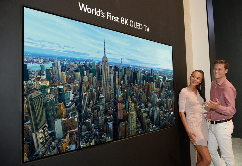 Официально: продажи 8K OLED-телевизоров LG начнутся в 2019 году