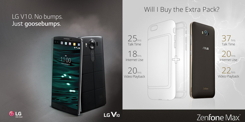 LG и ASUS троллят "горбатый" чехол Apple Smart Battery Case
