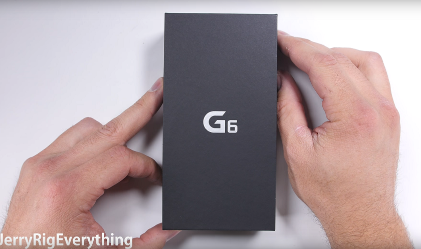 LG G6 успешно прошел тесты на прочность