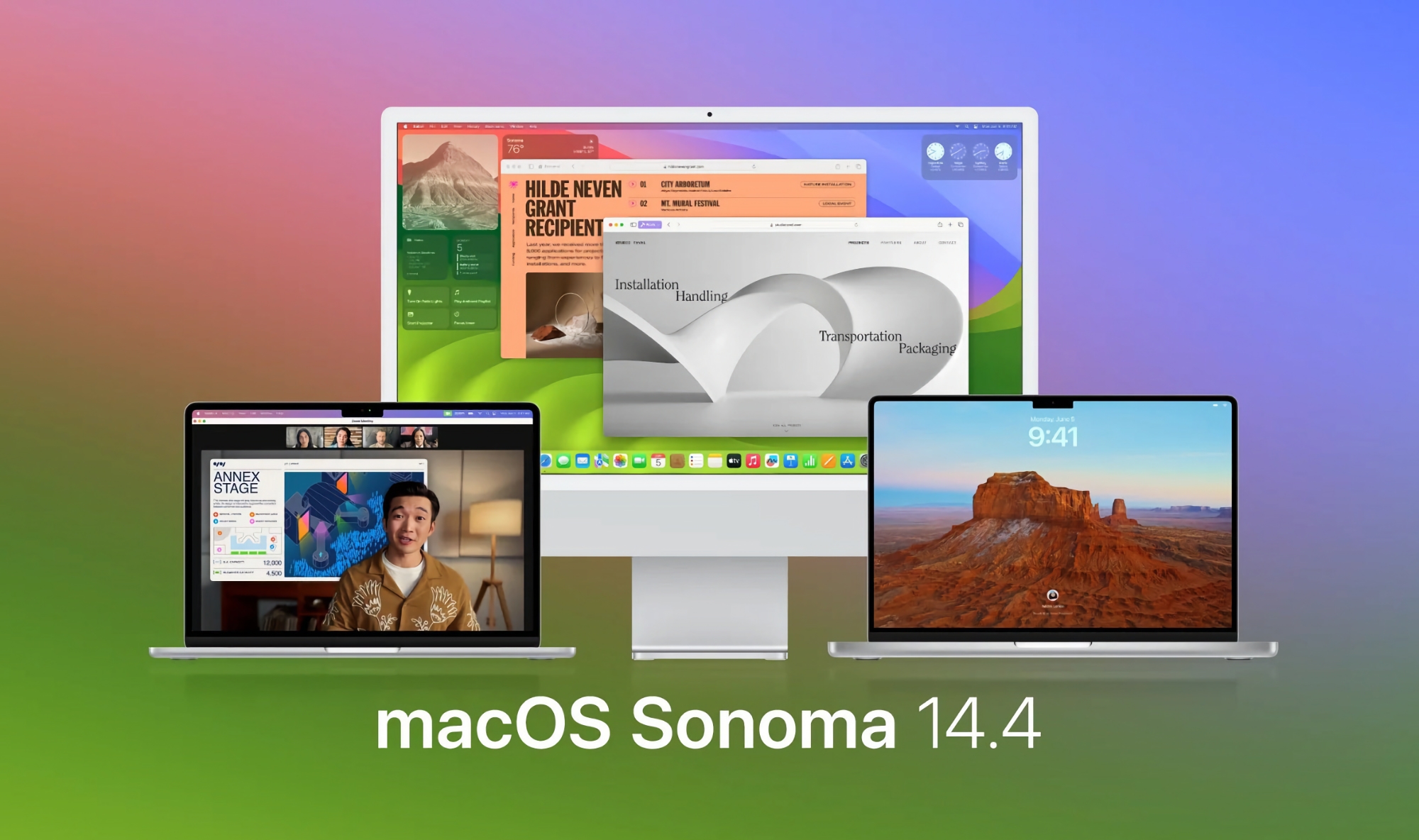 Etter iOS 17.4 Beta 3: Apple kunngjorde den tredje betaversjonen av macOS Sonoma 14.4