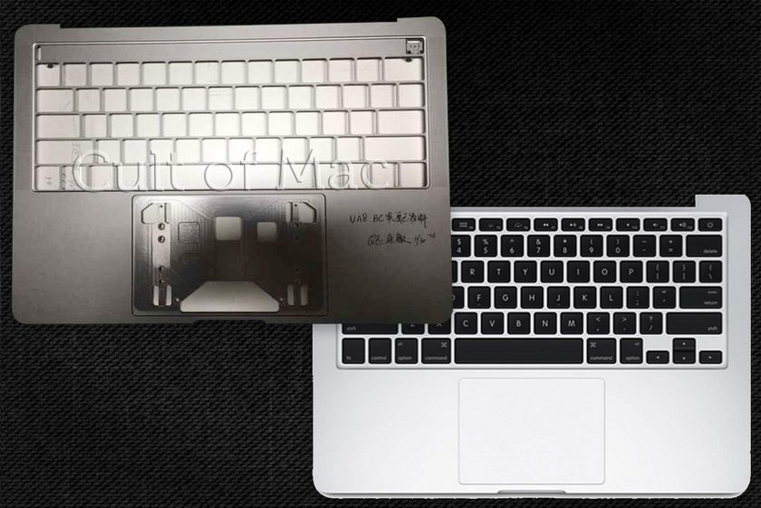 Корпус нового MacBook Pro с OLED-клавиатурой замечен на фото