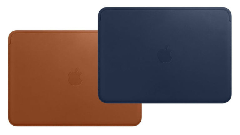 Apple выпустила кожаный чехол для MacBook 12