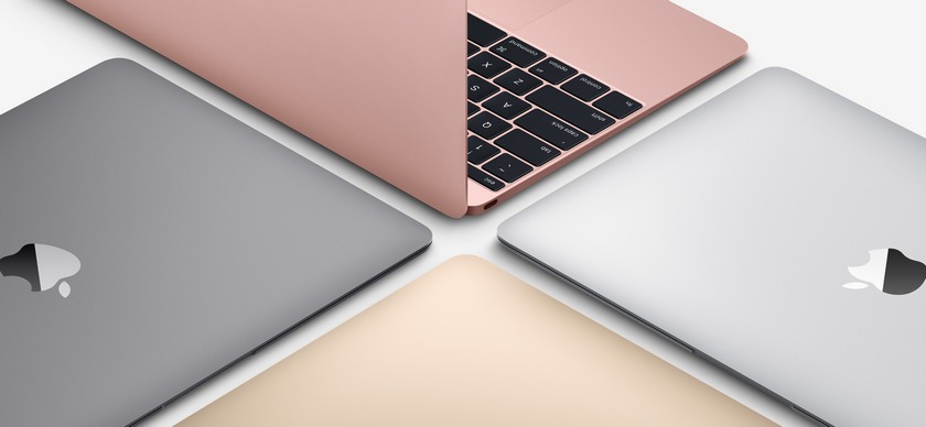 Apple обновила MacBook: теперь и в розовом цвете