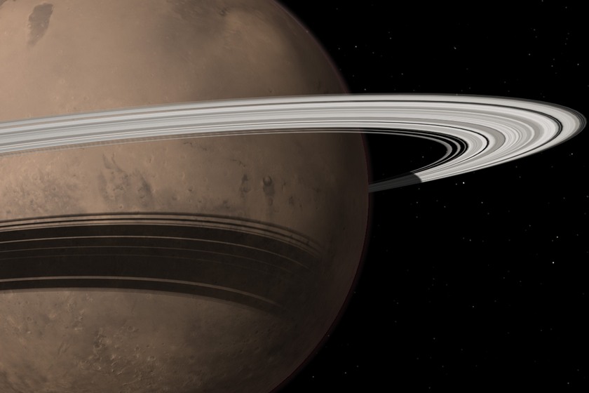 Ученые: вокруг Марса уже формируются кольца