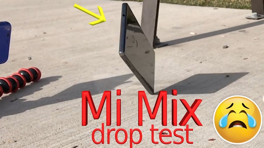 Дроп-тест Xiaomi Mi Mix: осторожно, хрупкое