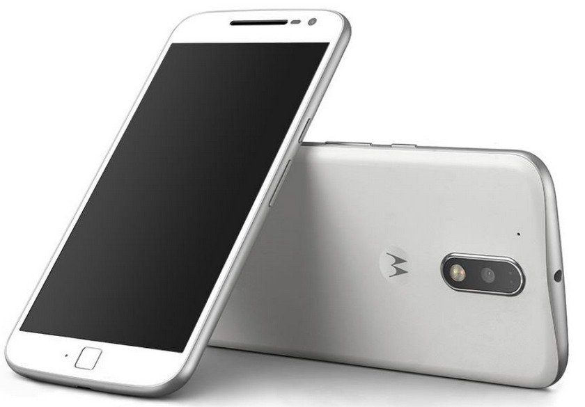 Пресс-рендеры смартфона Moto G4 Plus в белом цвете