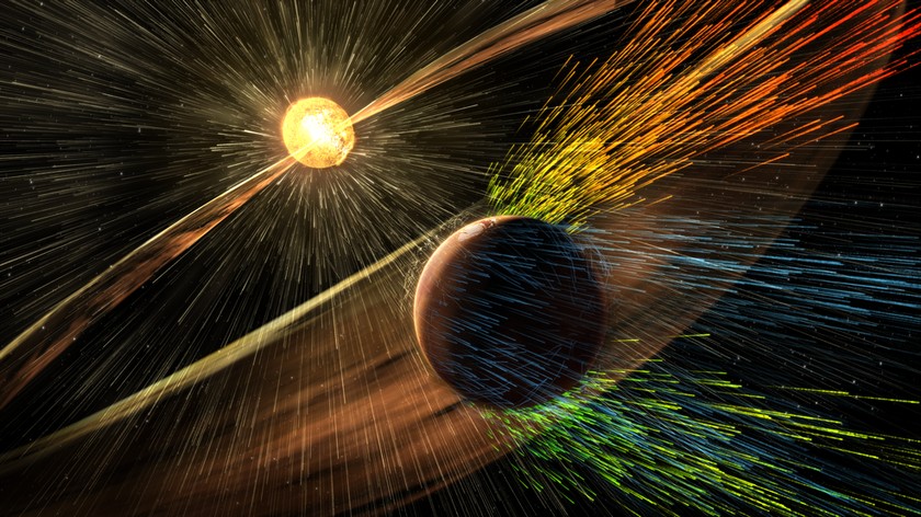NASA: атмосферу Марса восстановит магнитный щит
