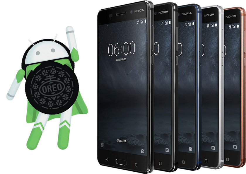 Смартфон Nokia 6 начал обновляться до Android 8.0 Oreo