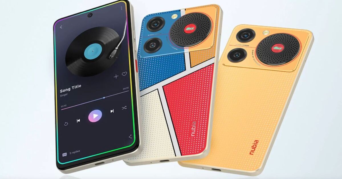ZTE lanserer Nubia Music Phone med kraftig lyd og hodetelefonkontakt