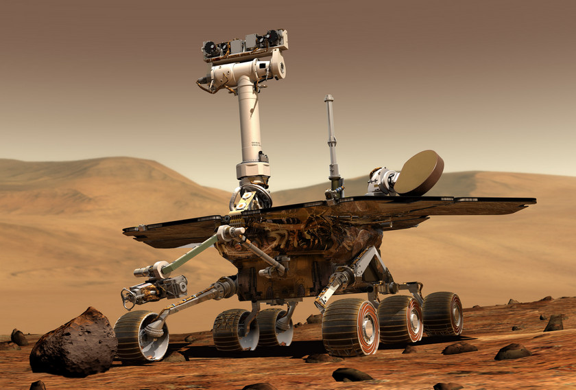Учёные NASA потеряли связь с марсоходом Opportunity из-за песчаной бури