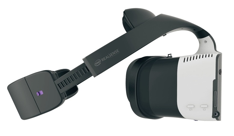Intel показала автономный VR-шлем Project Alloy