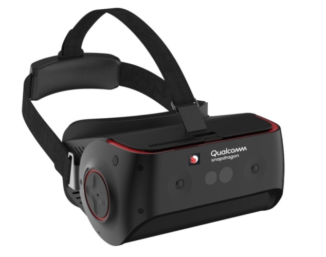 Qualcomm showed a reference VR-helmet on Snapdragon 845