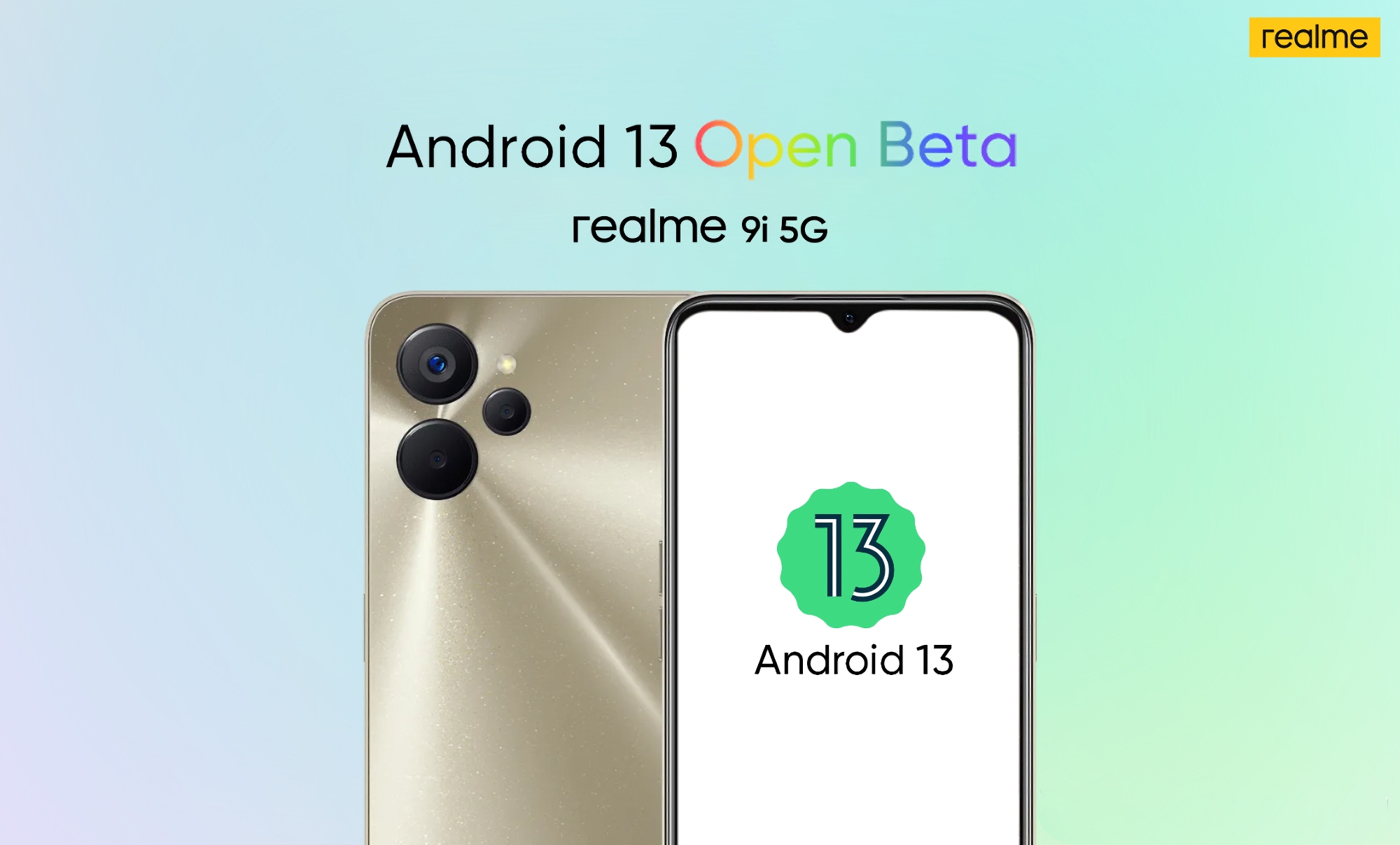 realme ha lanciato il test Android 13 con realme UI 3.0 per realme 9i 5G