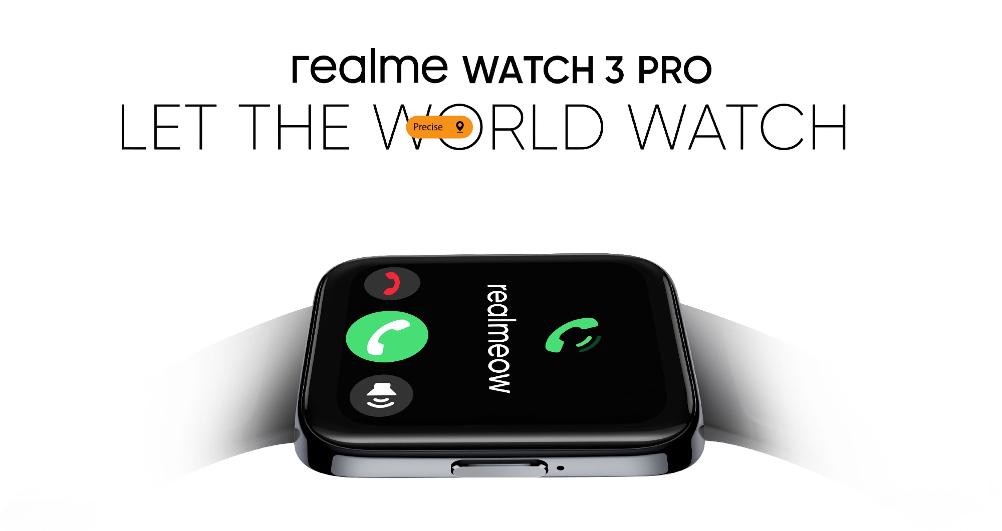 Офіційно: смарт-годинник realme Watch 3 Pro з великим AMOLED-екраном, GPS та функцією дзвінків представлять 6 вересня