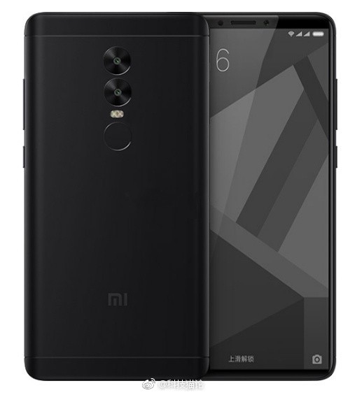 Smartphone Xiaomi Redmi Note 5 with a screen 18: 9 still exists
