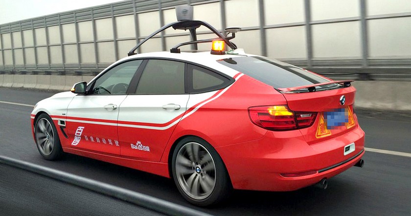 «Китайский Google» всерьез взялся за беспилотные автомобили