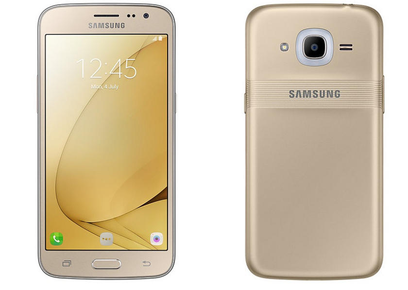 Появились фото Samsung Galaxy J2 с кольцом оповещения Smart Glow