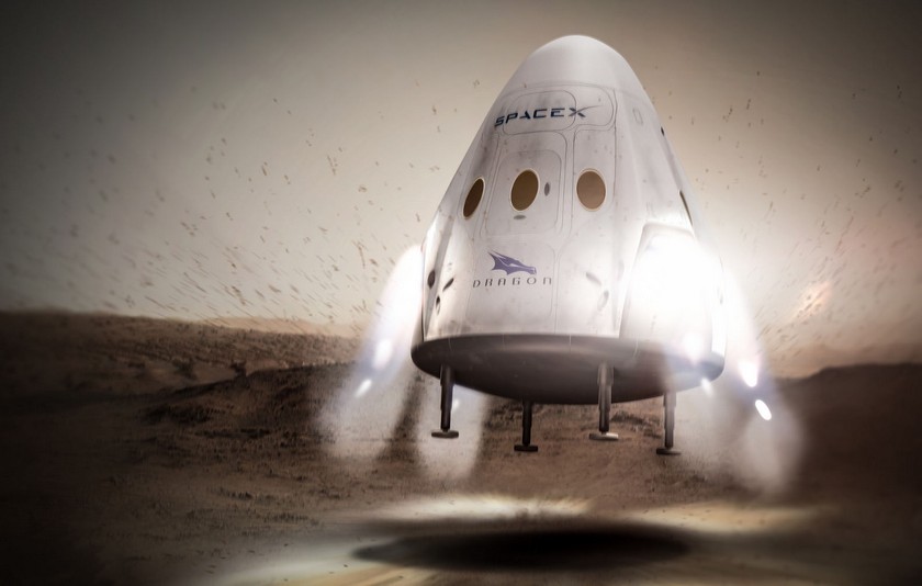 SpaceX перенесла первый полет на Марс на 2020 год
