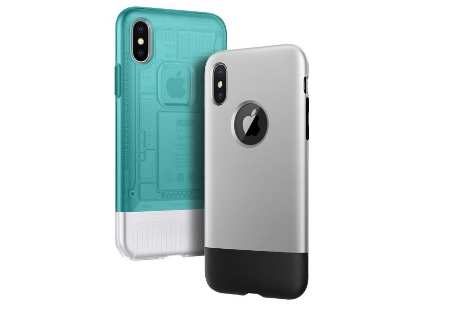 Spigen cases for iPhone X are made in the style of the first iMac and the first iPhone