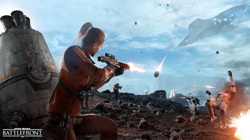 Игра Star Wars Battlefront 2 выйдет в 2017 году
