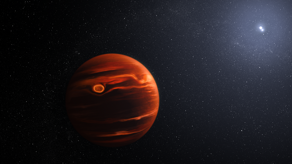 James Webb registra por primera vez una tormenta de polvo en un planeta de otro sistema estelar