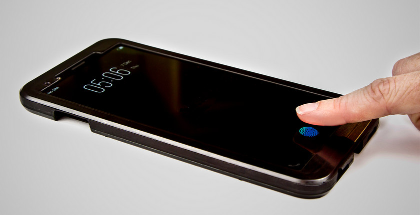 Synaptics запускает производство экранных сканеров отпечатков пальцев